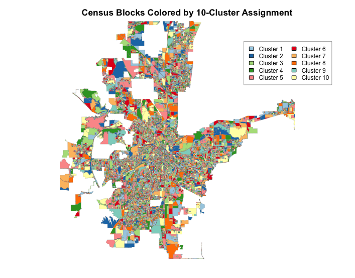 Spatial Clustering of Crime Patterns in Fort Worth, TX